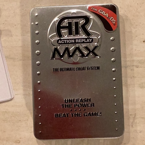 Action Replay Max Duo GBA Nintendo DS Lite Console Cheat System Adapter Disc - Picture 11 of 11